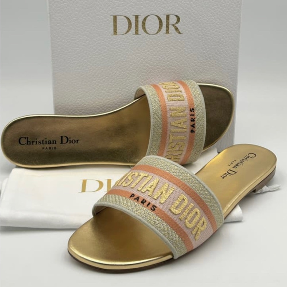 Christian Dior Dway Cloth Sandal